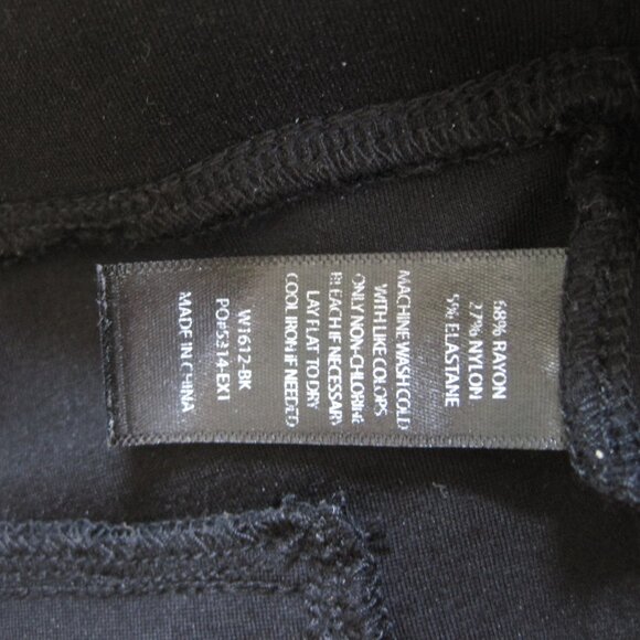 Betabrand Women’s Slim Pull On Stretch Black Dress Yoga Pants Small Petite - Picture 5 of 5